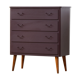 Commode scandinave vintage – 65 cm