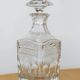 Vintage glass whisky carafe