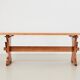 Oak Dining Table Meubelfabriek Oisterwijk 1940s