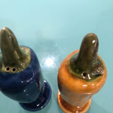 Knife holder and salt and pepper shaker