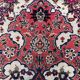 Vintage tribal rug 74x100 cm, medium, tribal oriental carpet 2545