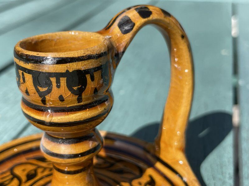 Old candle holder