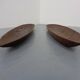 Large Italian Wooden Bowls by Fulgenzi, 1960s, Set of 2