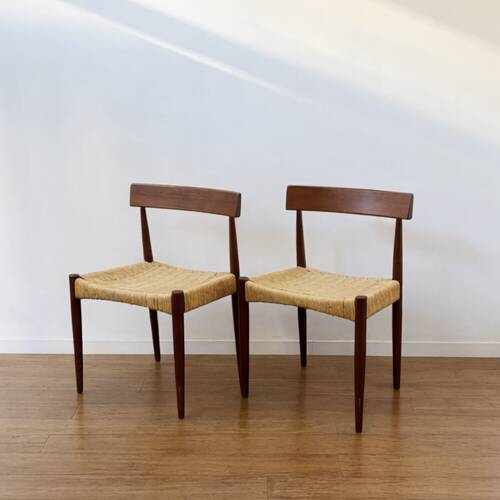 Pair of Scandinavian chairs