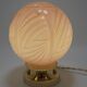 Pink opaline lamp