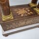 Former square portico column to lay Charles X marquetry