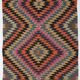 5x8 Colorful Tribal Pattern Kilim Area Rug, 166x247Cm