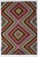 5x8 Colorful Tribal Pattern Kilim Area Rug, 166x247Cm
