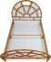 Vintage rattan bed for 2 people 140/190