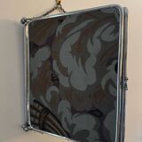 Antique and large triptych barber mirror 1920