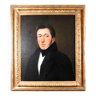 19th century French school.portrait of notable person signed Martin and dated 1836