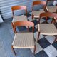 Série de 8 chaises Møller 75