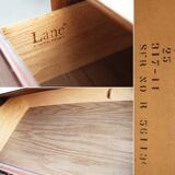 Vintage 5-drawer dresser Lane Burlwood 1960s