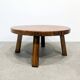Large vintage Brutalist coffee table