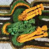 70s wool rug 75x123cm