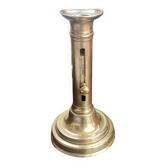 Push candle holder in brass