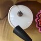 Scandinavian style UFO saucer globe