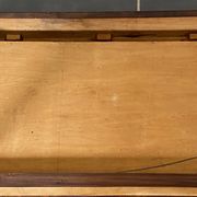 Table d’appoint, bureau 1 tiroir en placage de palissandre, 1950