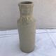 Old ceramic bottle beige Fourgault Courbevoie Paris vintage