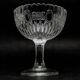 Basket-shaped pressed glass sugar bowl, Ząbkowice, Poland, 1970s