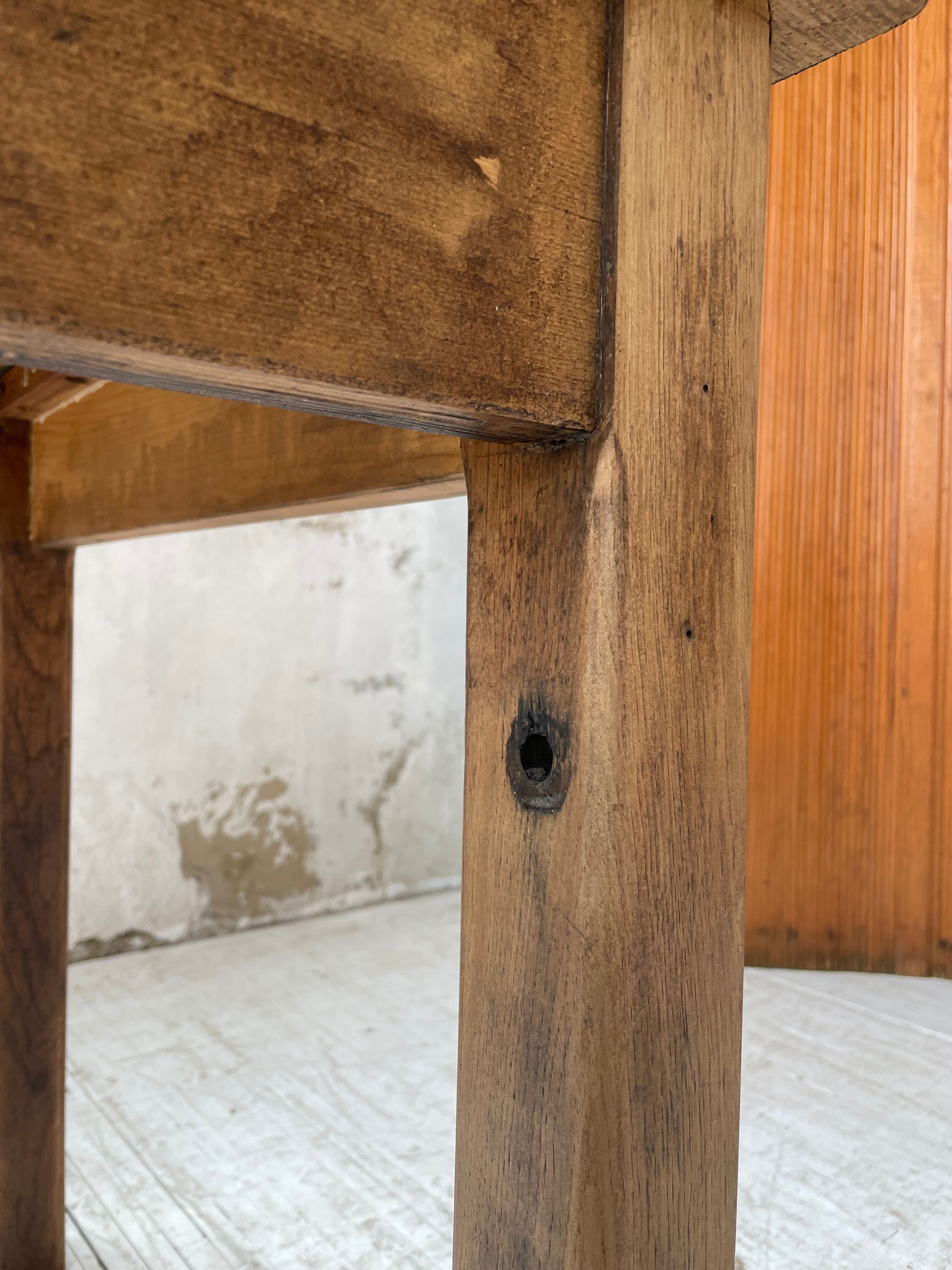 Black pine farm table 250 cm