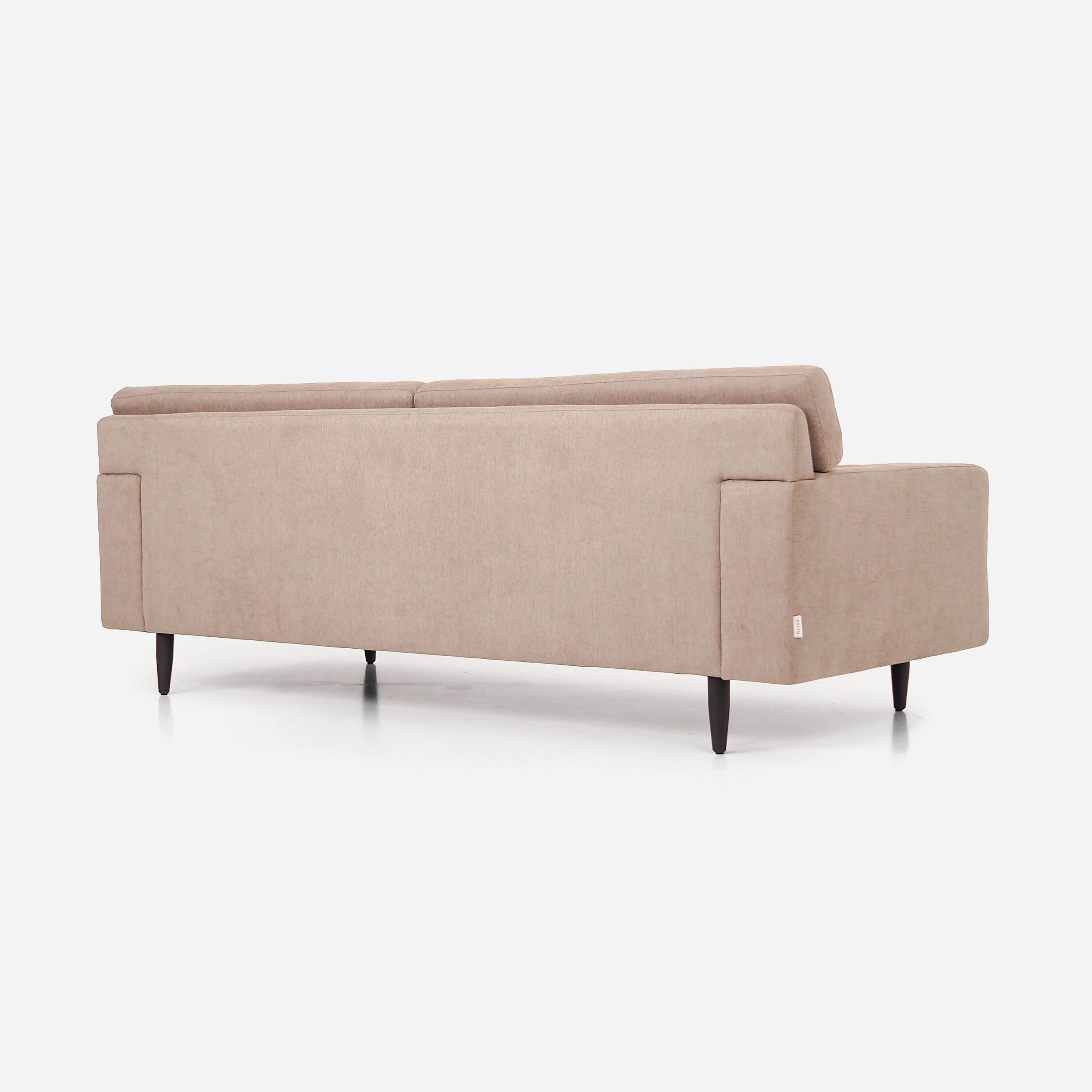 Brown Helsinki sofa, Scandinavian design