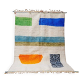 Tapis beni ouraine tissè main traditionnelle taille 200 x 300 cm