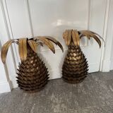 Pineapple wall lights