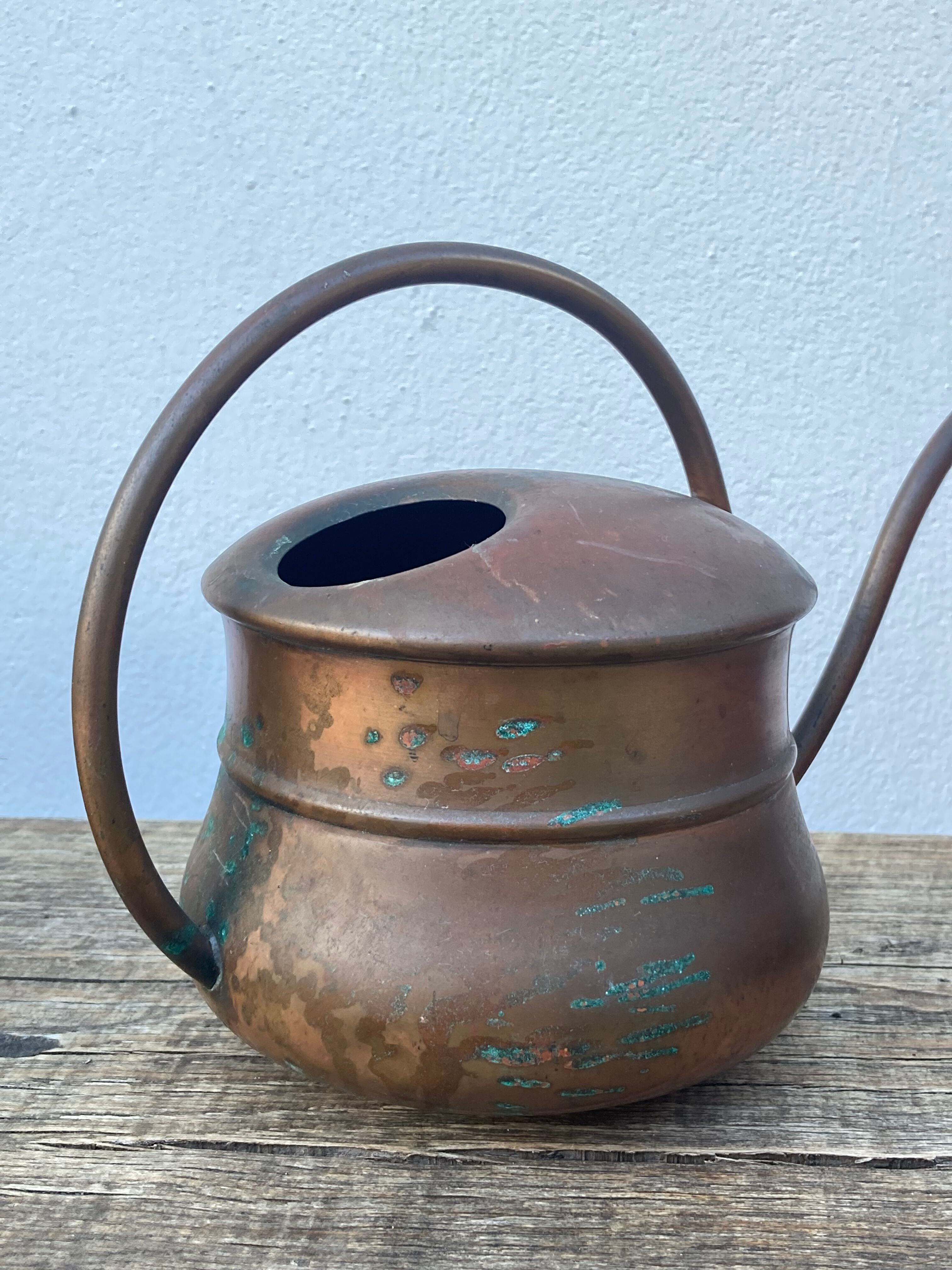 Old vintage copper watering can 1960 / 1970