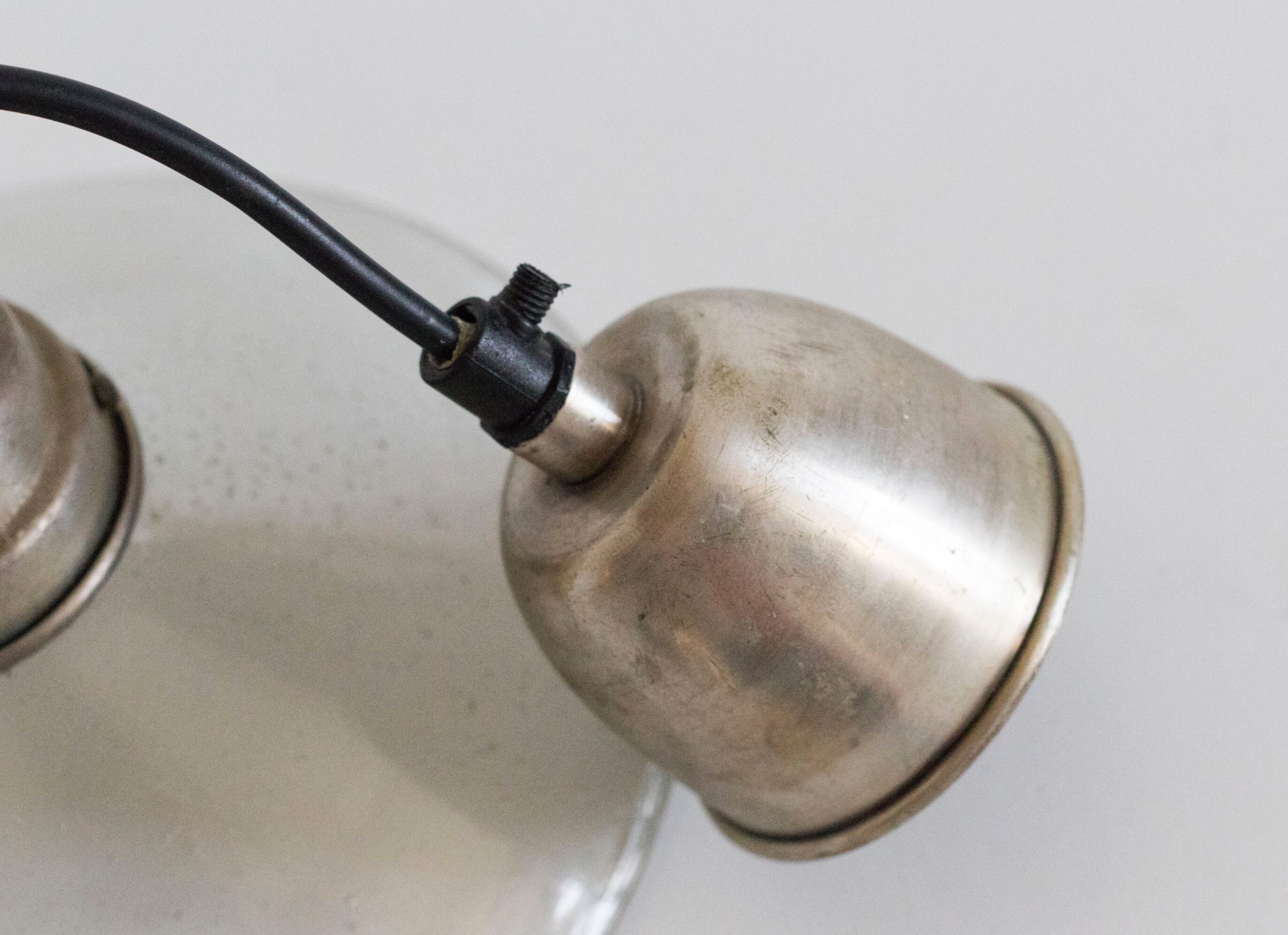 Suspension en verre vintage