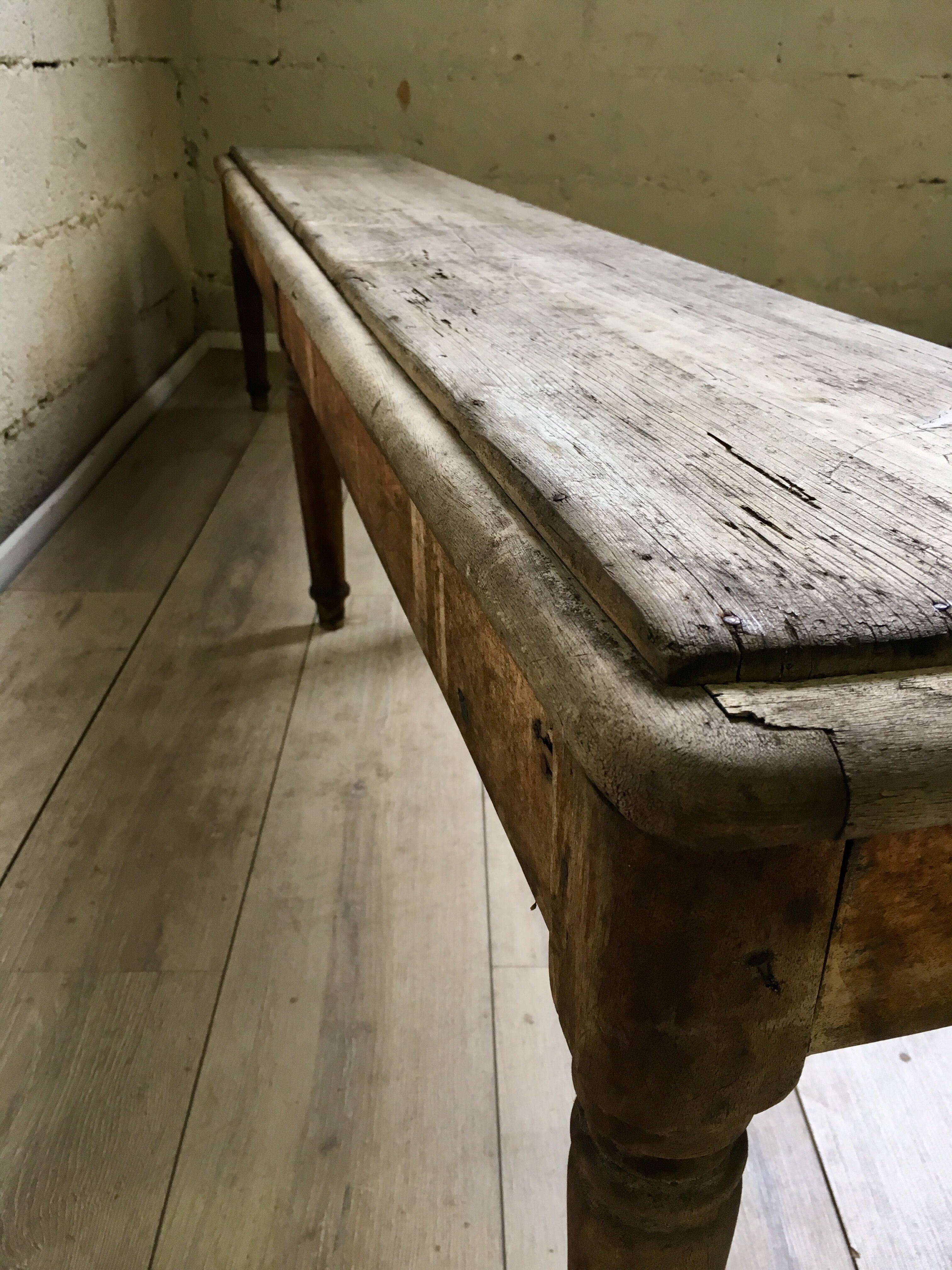 Former oak bench, 1900