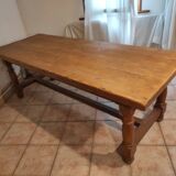 Oak farmhouse table