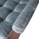 Vintage blue three-seater sofa