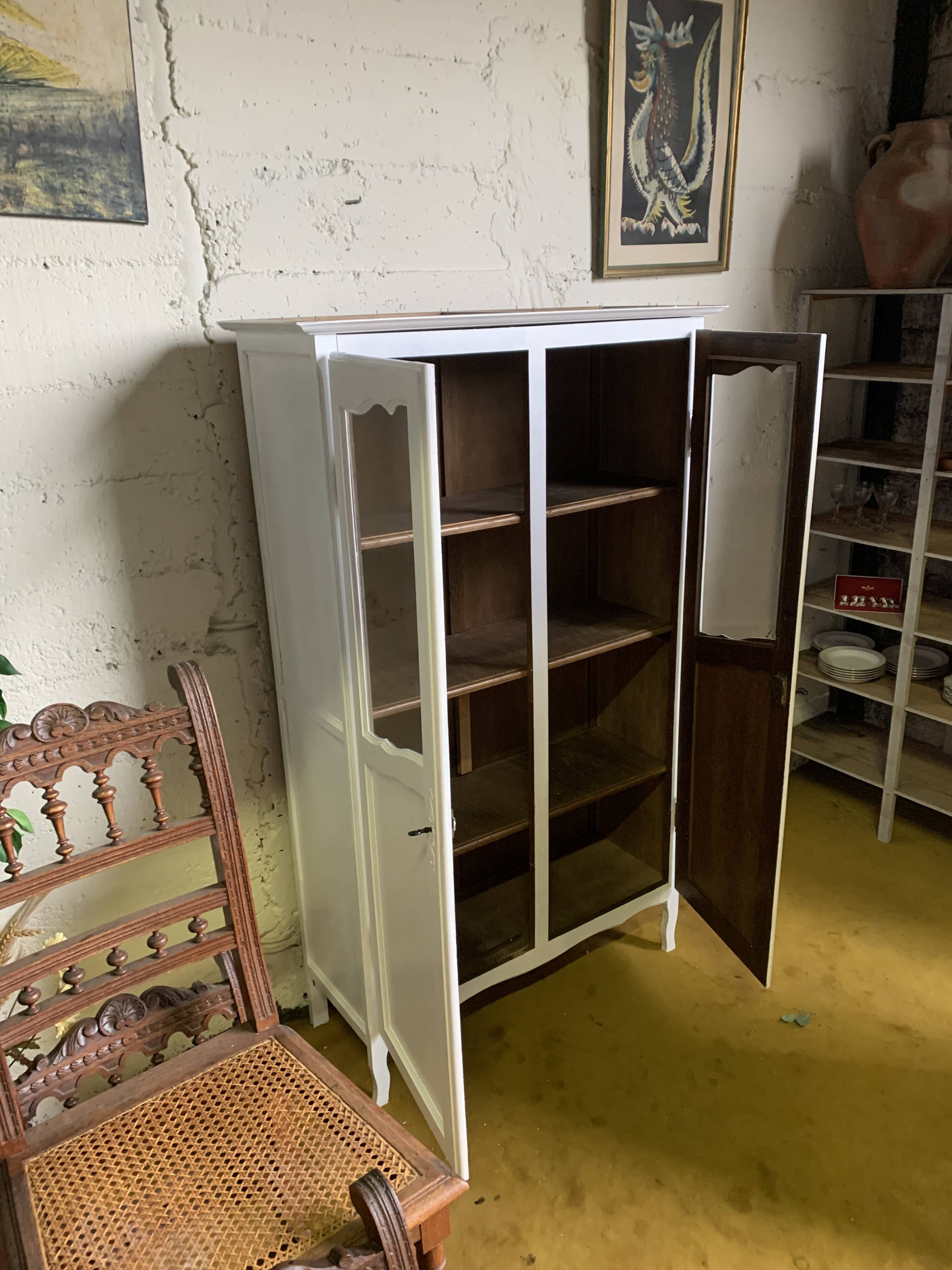 Parisian china cabinet display