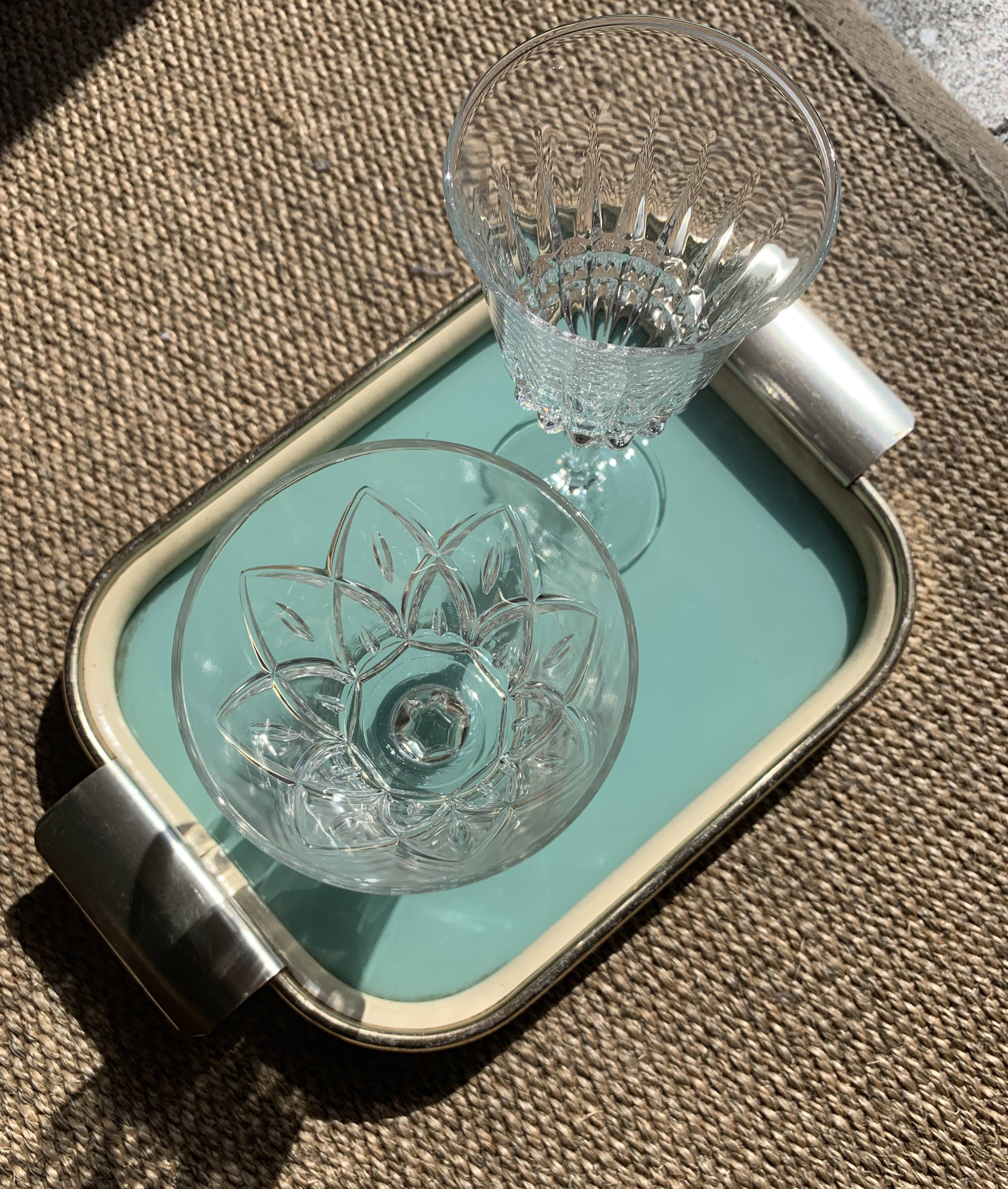 Plateau formica year 50-60 pastel