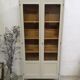 Showcase library aileron feet compass parisian 50 60 shabby patina