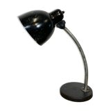 Black industrial table lamp, 1950s
