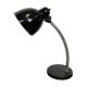 Lampe de table industrielle noire, années 1950