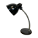 Lampe de table industrielle noire, années 1950