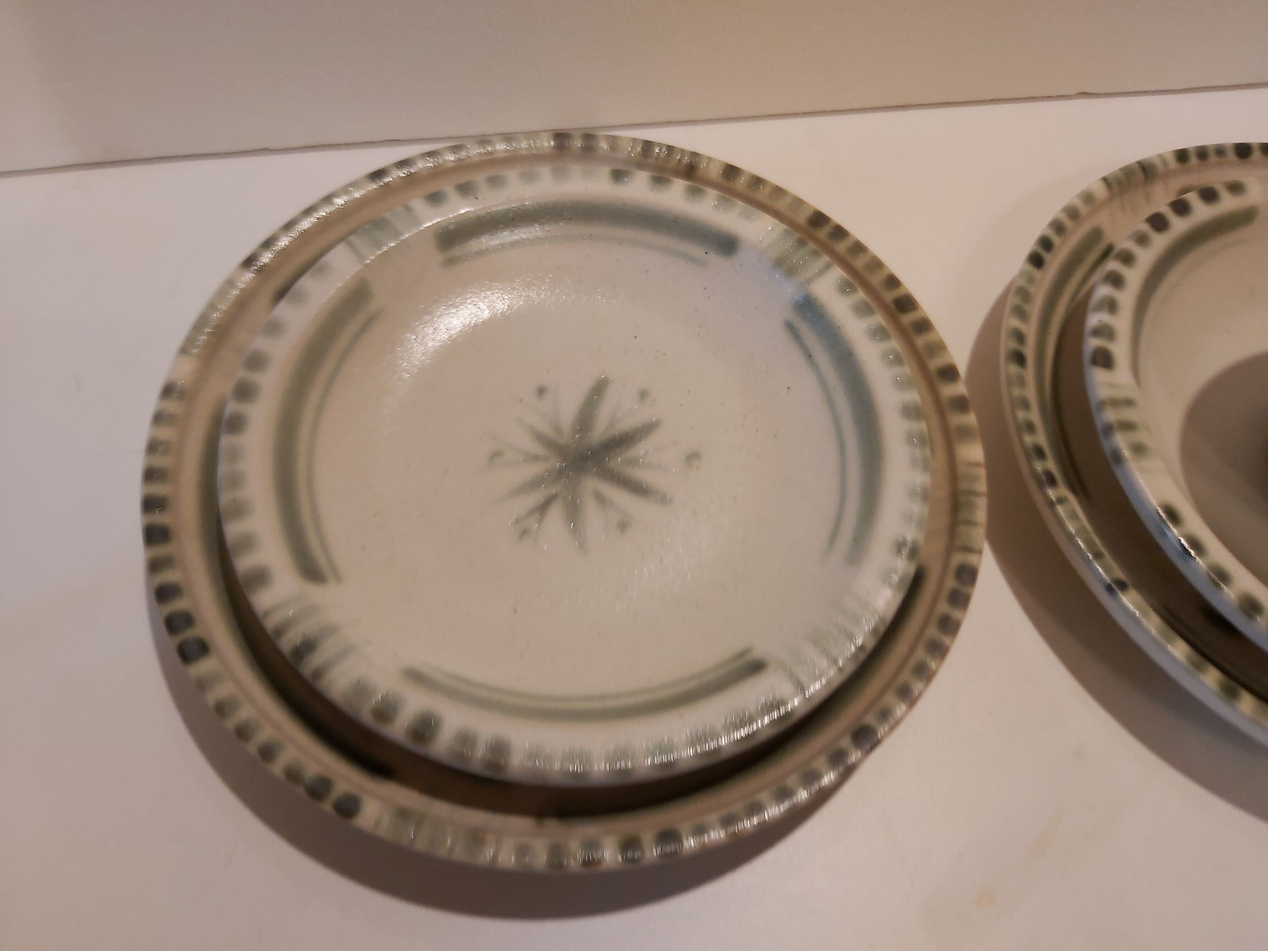 Duo cups cake plates Kéraluc Quimper