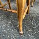 6 Provençal Louis XV chairs in solid wood with rush seats from 1970.