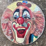 Painting - Clown portrait - circus display
