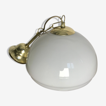 Suspension en opaline vintage