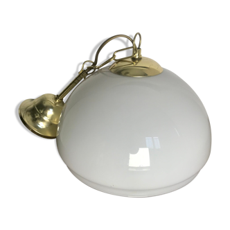 Suspension en opaline vintage