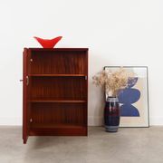 Mahogany cabinet, Danish design, 1980s, production: Denmark