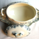 Sauce boat couvert, terre de fer gris-bleu: saïgon, choisy le roi hb & cie.