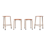 4 Industrial Marko working stools 1960s