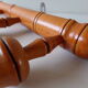 Coat racks or wooden hats 70s