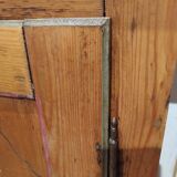 Old furniture jam maker Alsace decor flowers