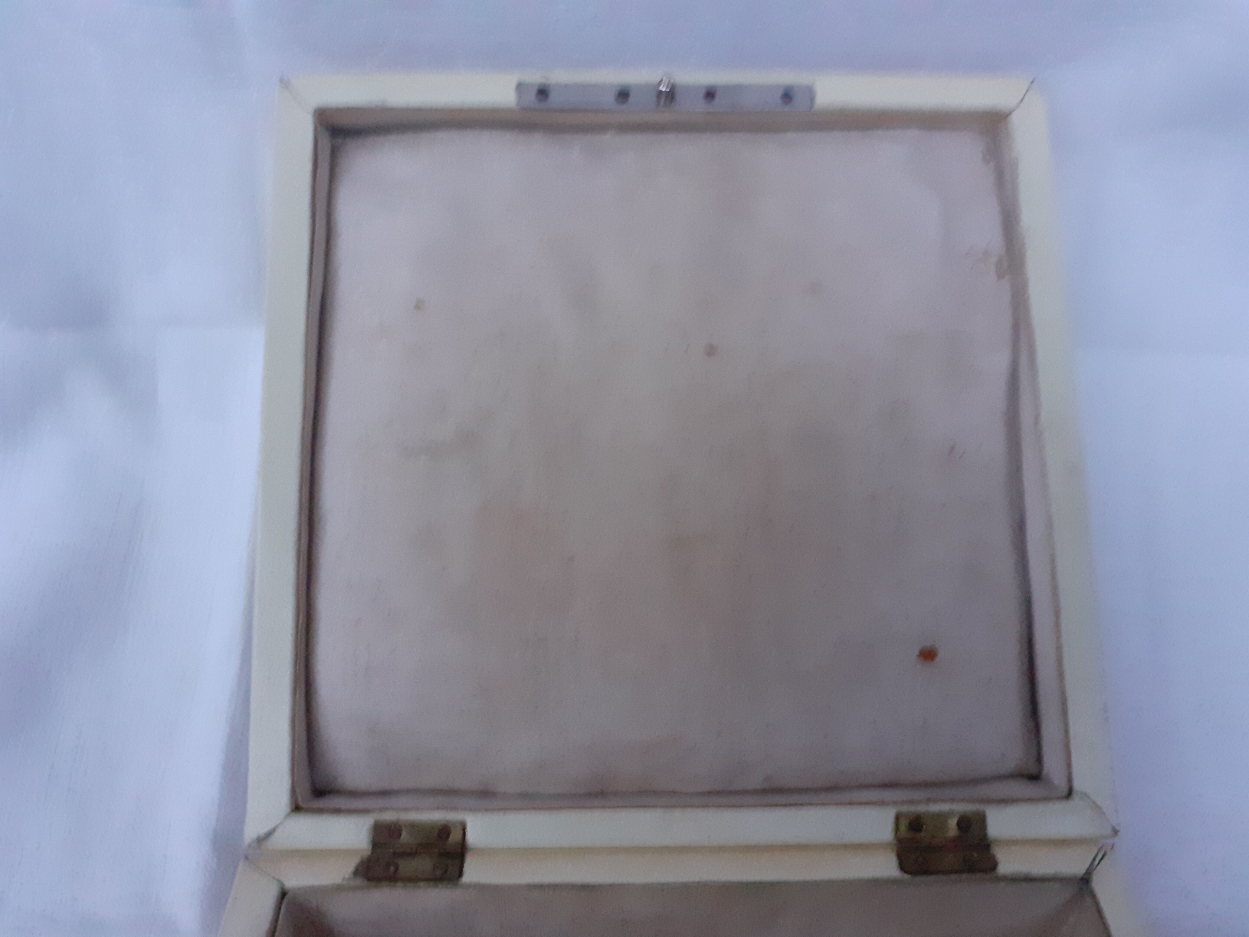 Leather box late nineteenth century